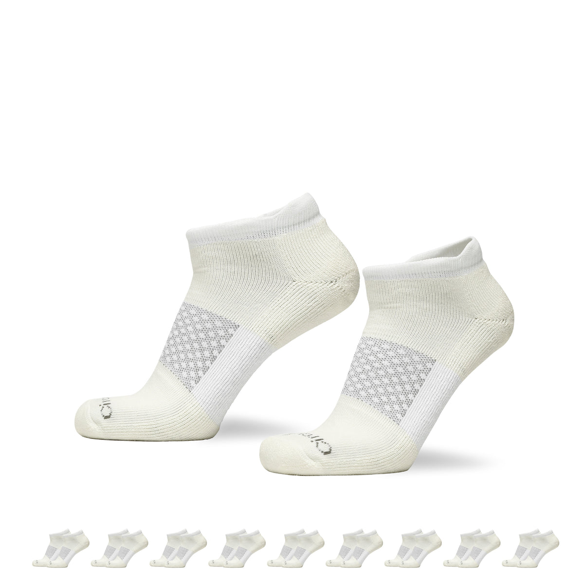 Active Diabetic Low Cut Socks 9-Pack