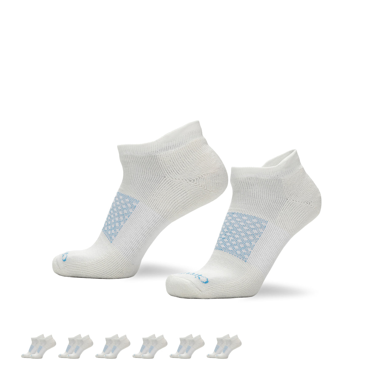 Active Diabetic Low Cut Socks 6-Pack