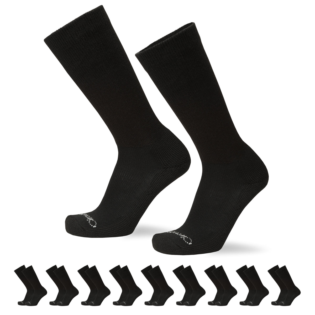 All-Day Diabetic Crew Socks 9-Pack