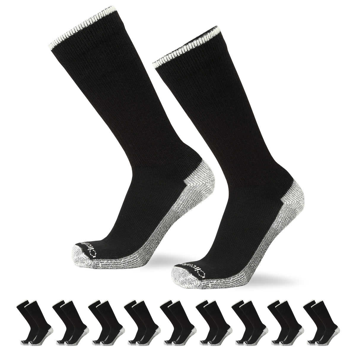 All-Day Diabetic Crew Socks 9-Pack