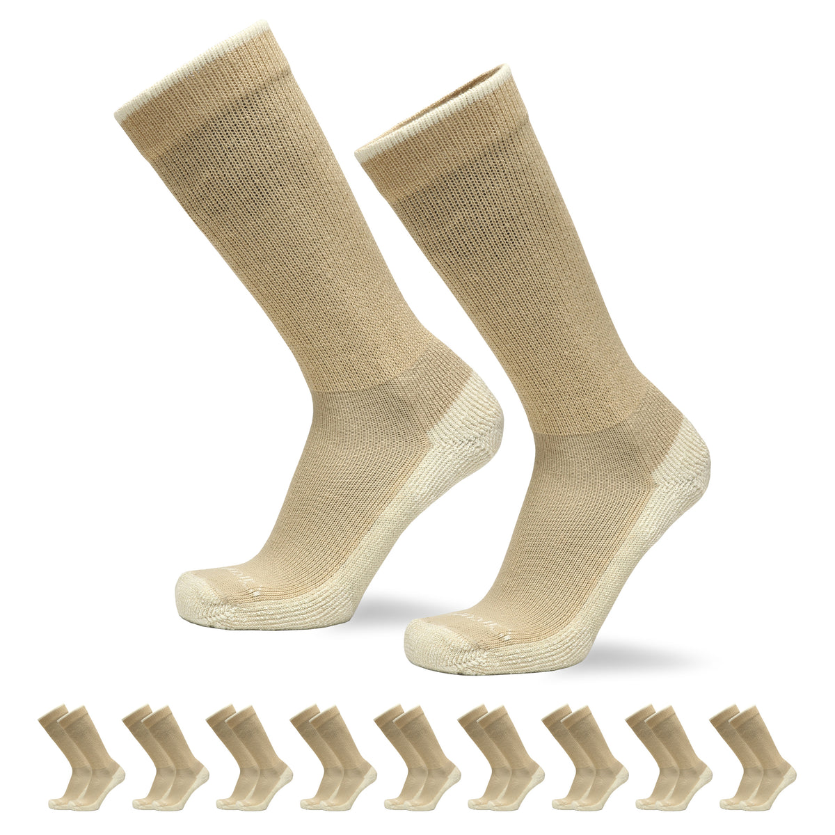 All-Day Diabetic Crew Socks 9-Pack