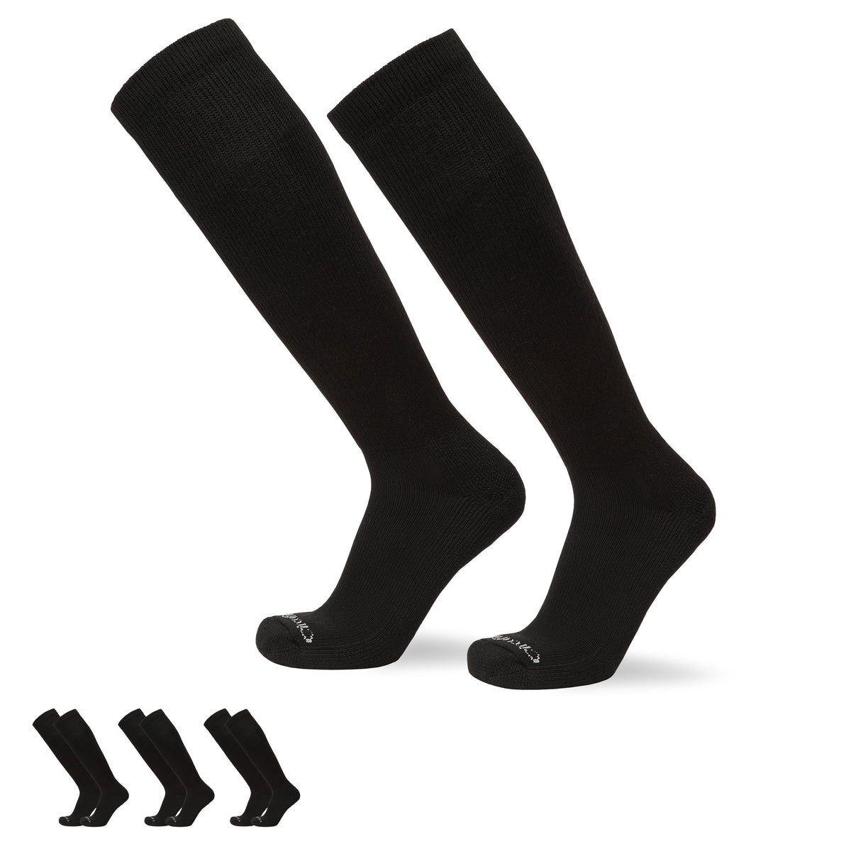 All-Day Diabetic Over the Calf Socks 3-Pack