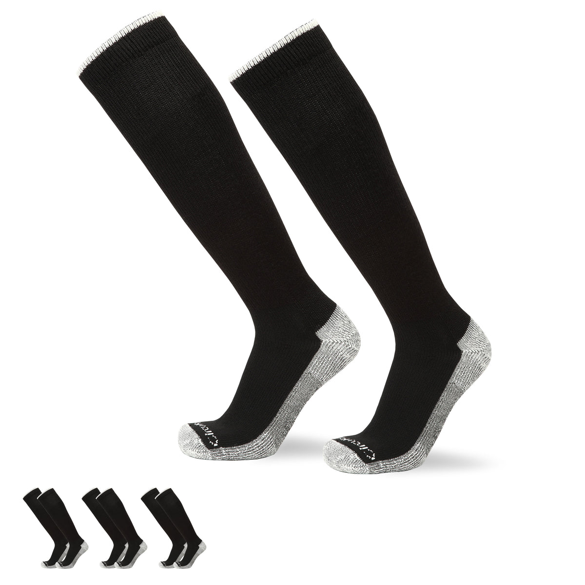 All-Day Diabetic Over the Calf Socks 3-Pack