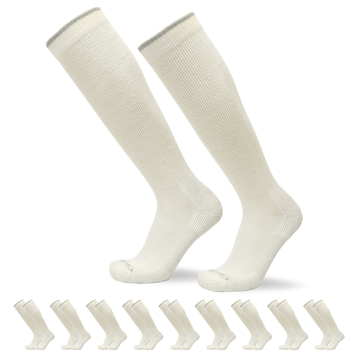 All-Day Diabetic Over the Calf Socks 9-Pack