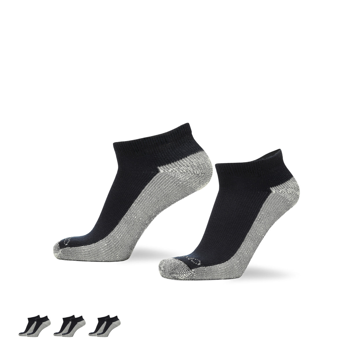 All-Day Light Diabetic Low Cut Socks 3-pack