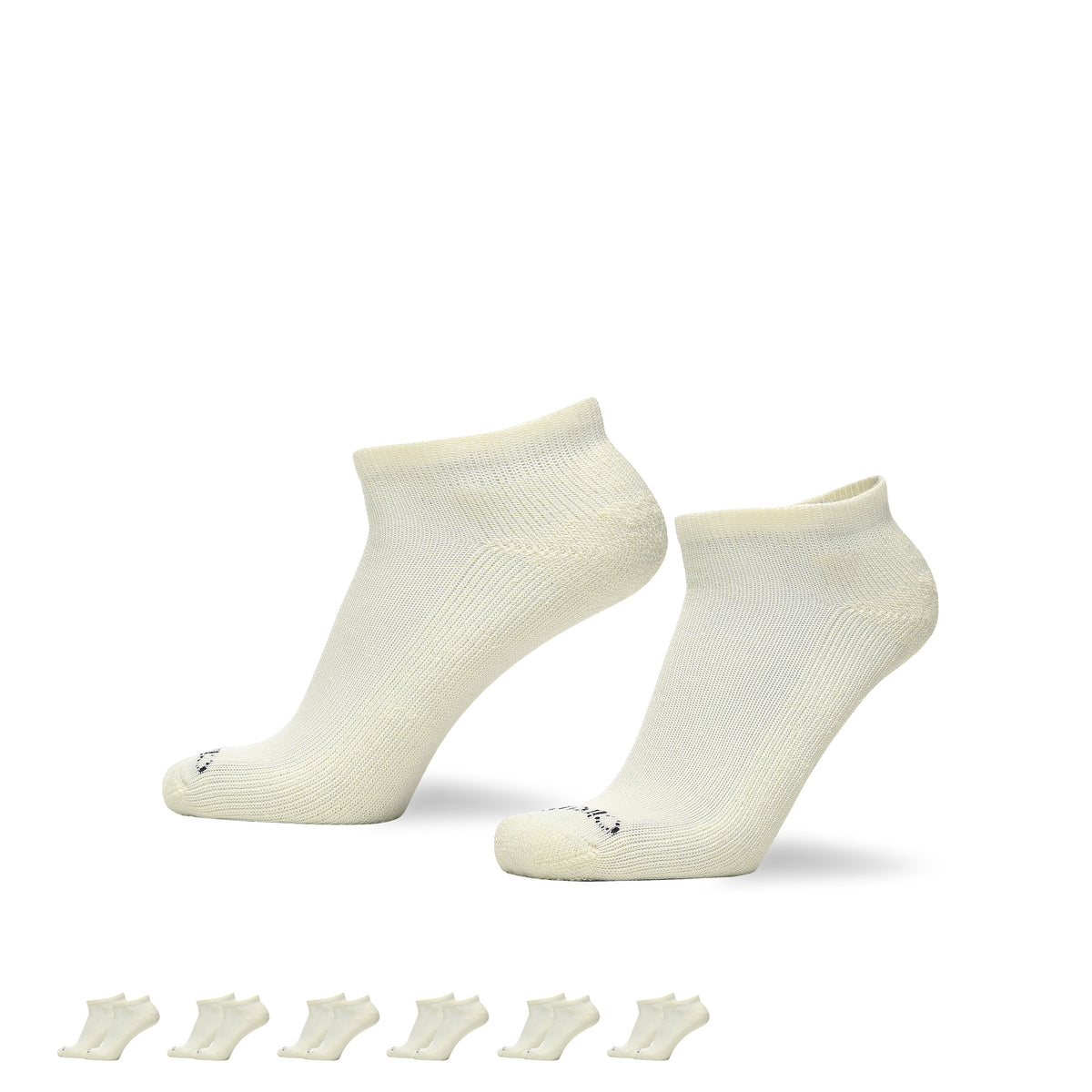 All-Day Light Diabetic Low Cut Socks 6-pack