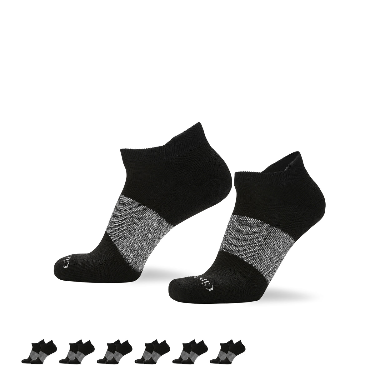 Active Diabetic Low Cut Socks 6-Pack