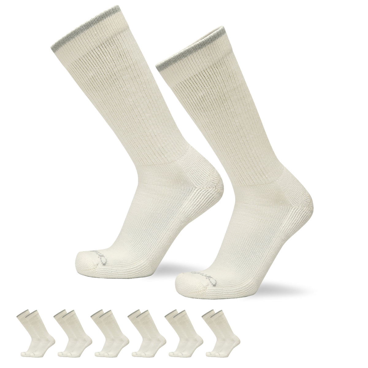 All-Day Diabetic Crew Socks 6-Pack