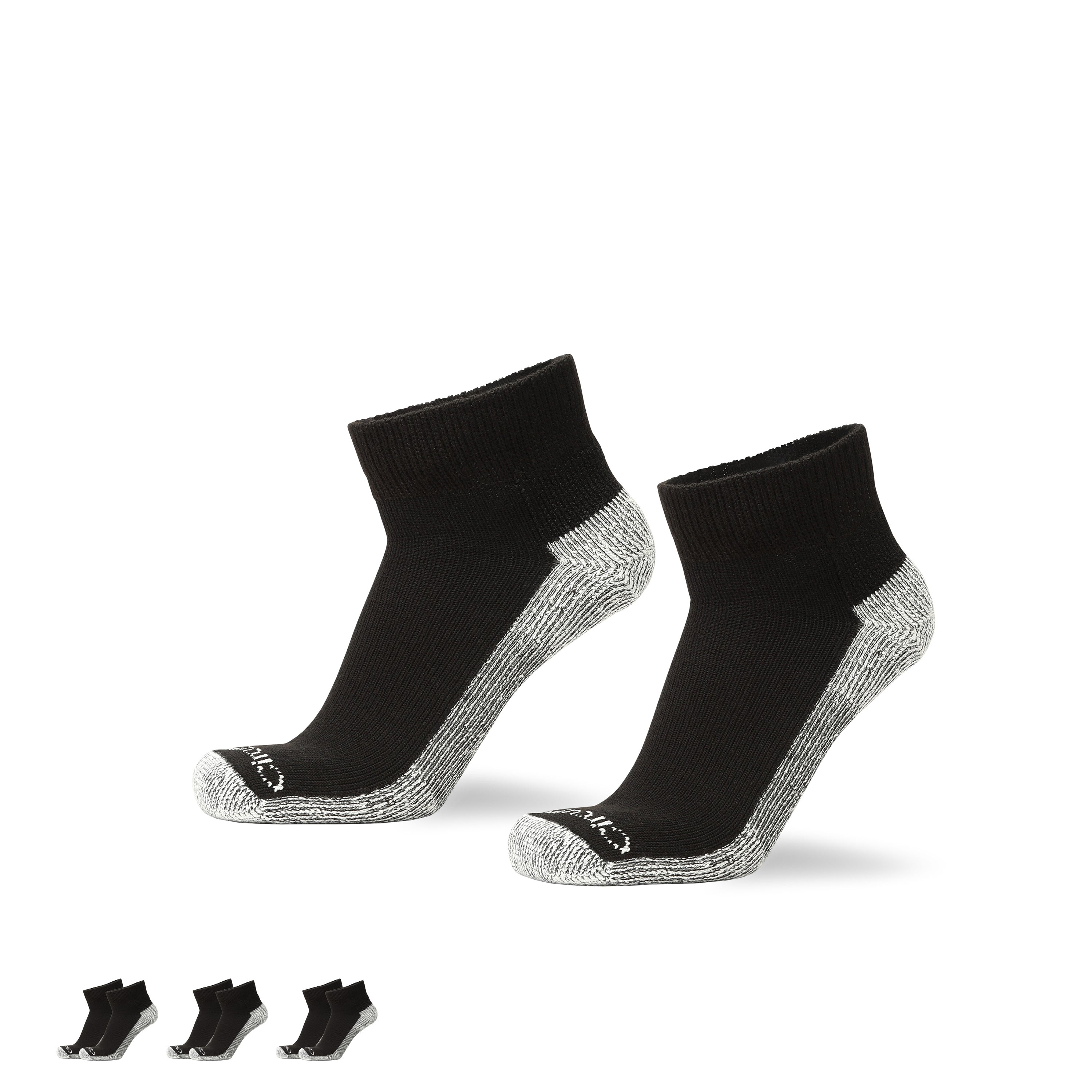 white christmas dresses All-Day Diabetic Low Cut Socks 3-Pack