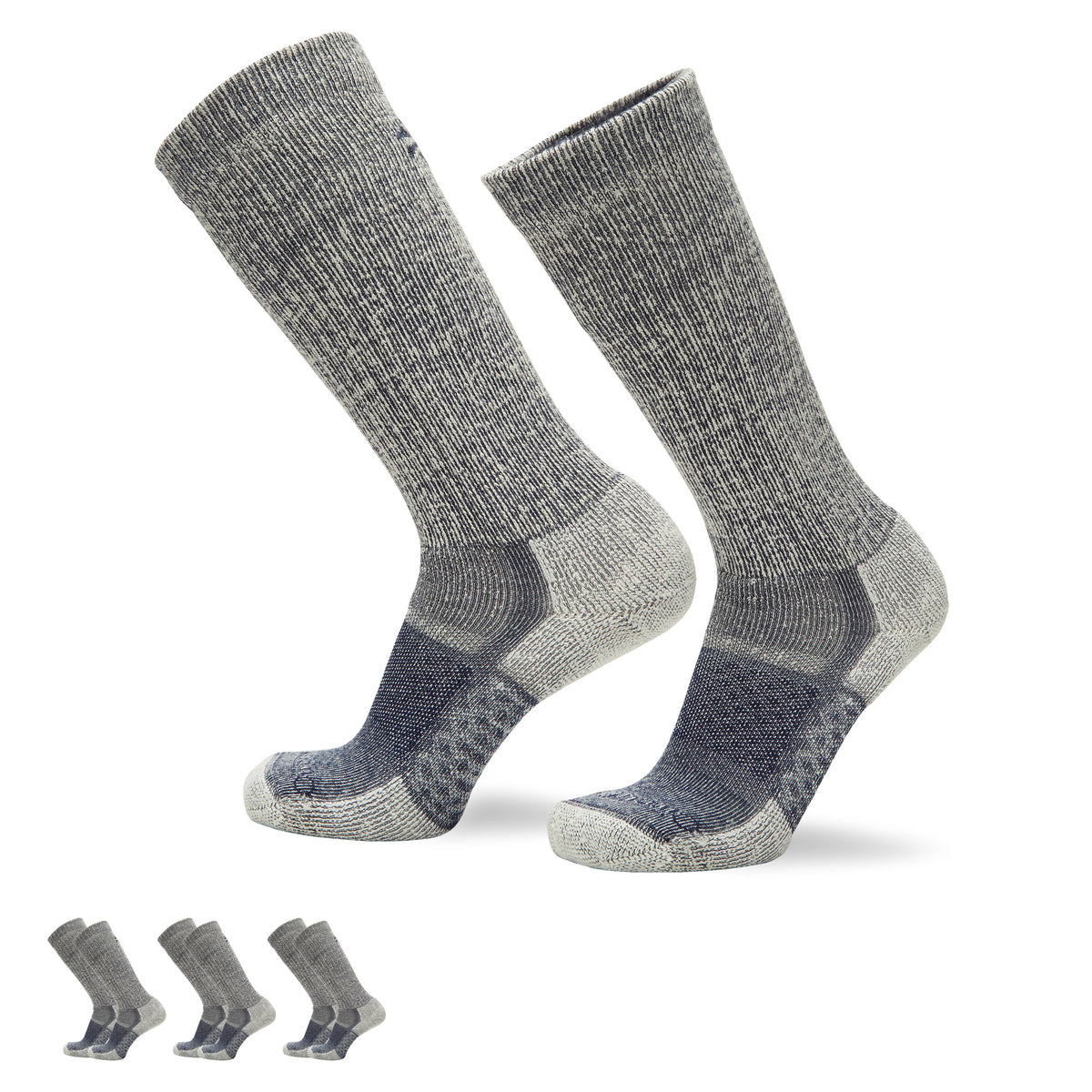 Diabetic Hiker Hi-Boot Socks 3-Pack